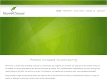 Tablet Screenshot of forwardfocusedconsulting.com